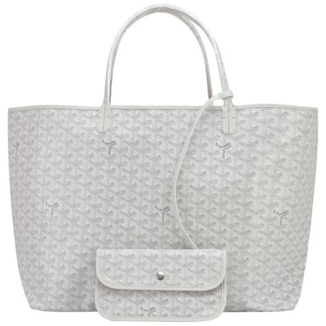 goyard sling bag white|Goyard saint louis bags.